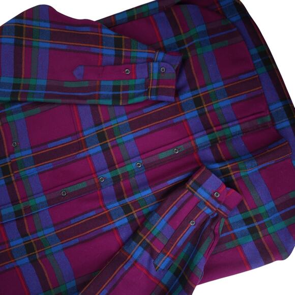 Vintage Lobo Pendleton %100 Wool Shirt - Picture 3 of 9